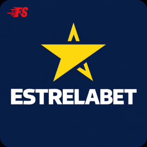 Interface da plataforma ESTRELABET mostrando seleção de jogos e opções de apostas